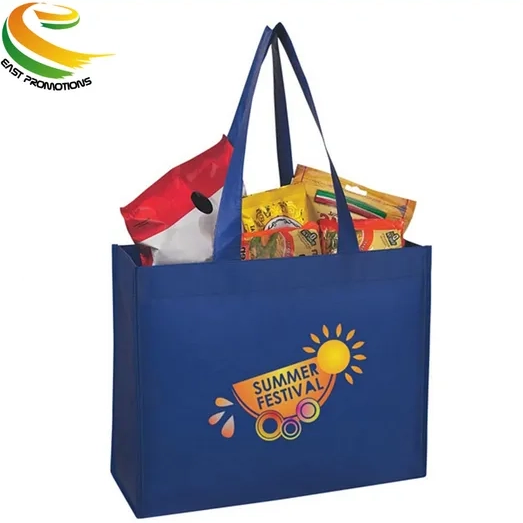 Polypropylene Promotional Reusable Fabric PP Non-Woven Bags Non Woven Shopping Tote Bag 