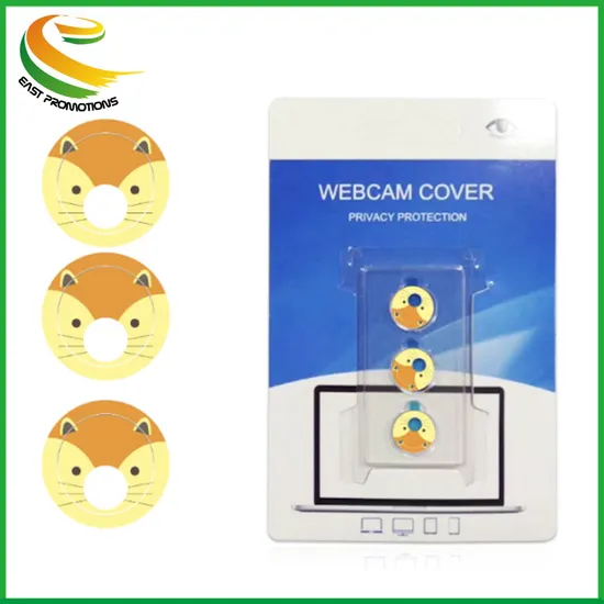 Custom Design Round Shape Webcam Cover Protect Camera for Promotion Gift