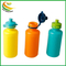 China Factory Plastic Sports Bottle 500ml PE Bottle BPA Free Squeeze Water Bottle