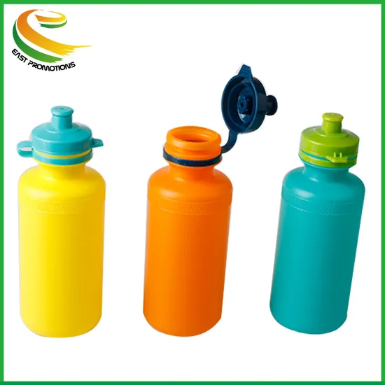 China Factory Plastic Sports Bottle 500ml PE Bottle BPA Free Squeeze Water Bottle