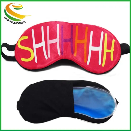 Silk High Quality Airline Travel Eyemask Sleeping 100% Silk Eye Mask