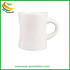 Wholesale Tick Wall Tight Waist Mug Thin Ceramic Coffee Mug Cups for Drinking