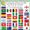 Advertising Double Sides Printed Hanging Event Vinyl Flag Strings Flag Bunting