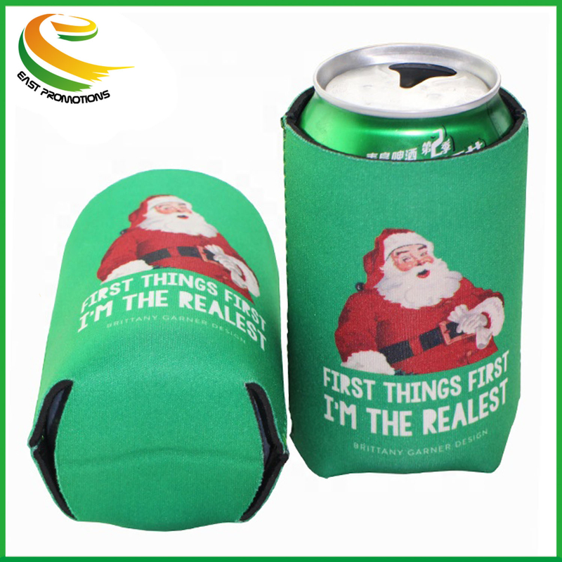 Customized Sublimation Cooler Can Coozies 12oz Insulated Neoprene Koozy