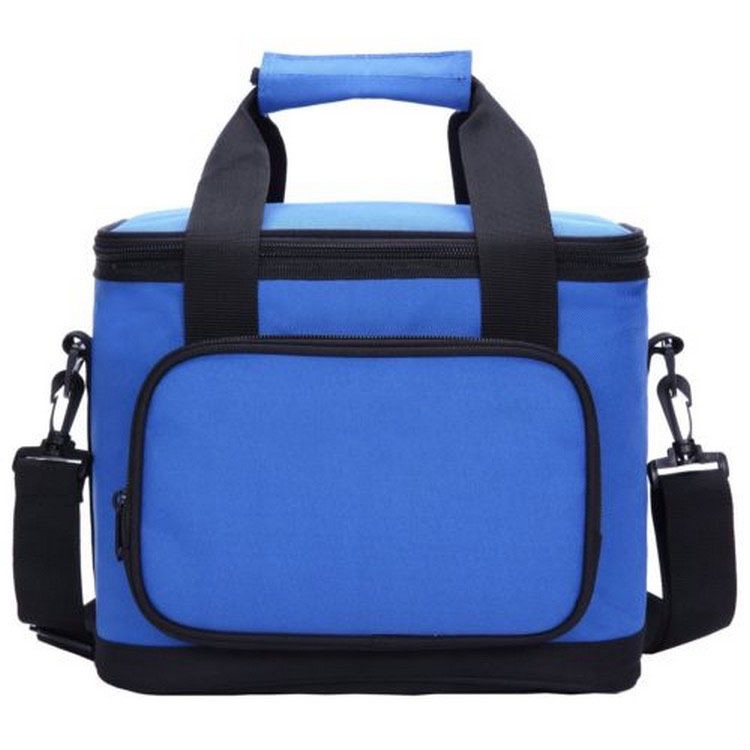 Wholesale Insulated Thermal Aluminum Foil Food Take-out Lunch Picnic Camping Box Tote Shoulder Cooler Bag