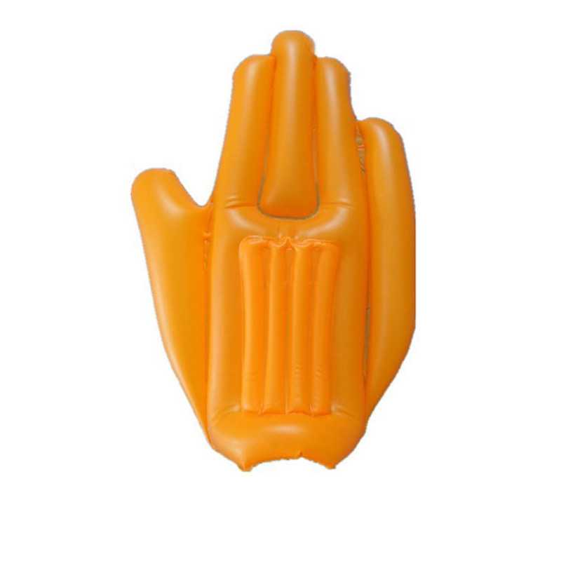 Custom Promotional PVC Inflatable Middle Finger Hand for Cheering