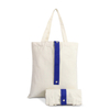 Custom Portable Folding Eco Organic Cotton Shopping Tote Bag