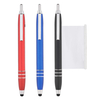 Custom Printed Advertising Flag Pen Pull Out Banner Ball Pen with Stylus