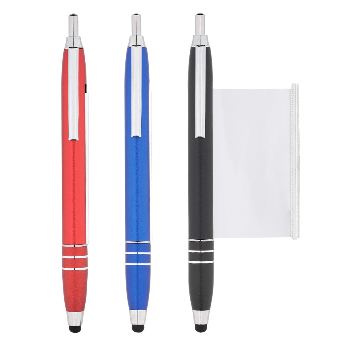 Custom Printed Advertising Flag Pen Pull Out Banner Ball Pen with Stylus