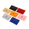 New Fashion Simple Felt Coin Purse Short Felt Wallet Bag Change Pouch