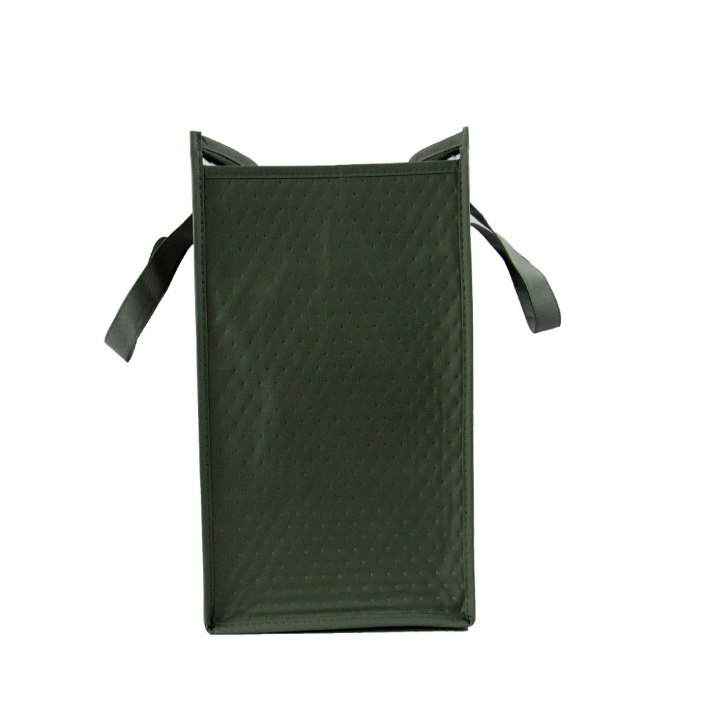 Manufacturer Custom Non Woven Aluminum Foil Reusable Picnic Cooler Bag with Zipper