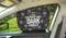 Custom Electrostatic Adsorption Foldable Nylon Mesh Side Window Car Sunshade Windshields for Advertising