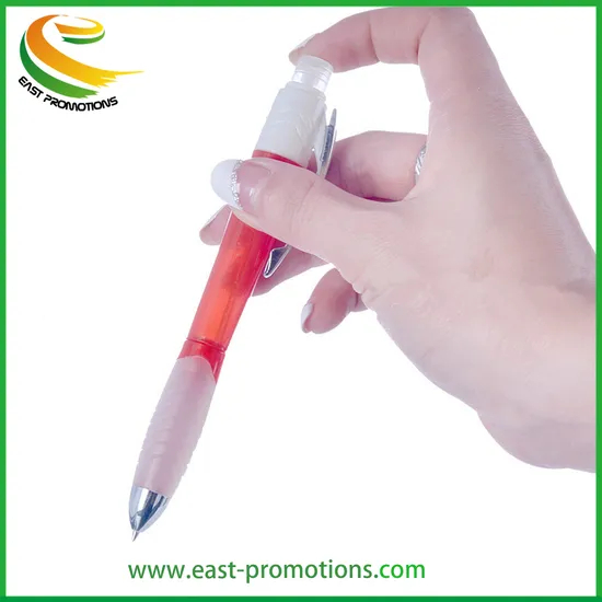Custom Logo Printed 4ml Portable Perfume Atomizer Pens, Plastic Ball Pen with Disinfectant Spray Bottle