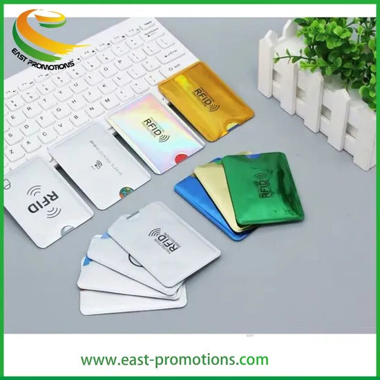 Custom RFID Blocking Sleeve Credit Card Protector for Promotional Gifts