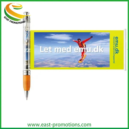Custom Printing Advertising Banner Pen Promotional Ball Pen