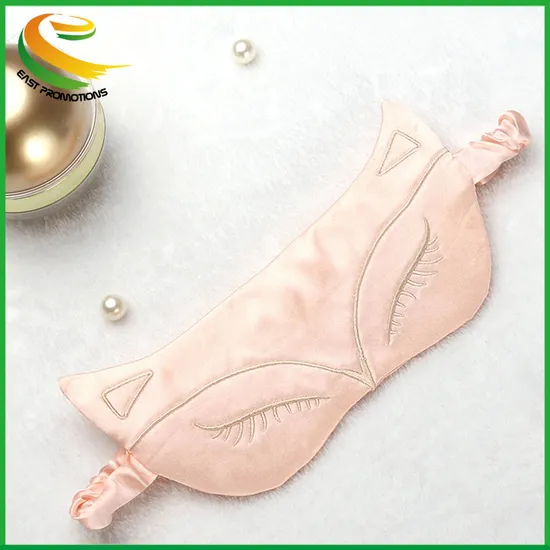 Traveling Custom Printed Silk Sleep Mask Sleeping Eyemask