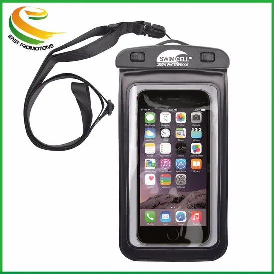 Custom Hanging Waterproof Phone Pouch with Logo Printing