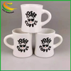 Wholesale Tick Wall Tight Waist Mug Thin Ceramic Coffee Mug Cups for Drinking
