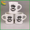 Wholesale Tick Wall Tight Waist Mug Thin Ceramic Coffee Mug Cups for Drinking