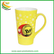 Custom Logo Ceramic Tea Cup Porcelain Coffee Mug with Saucer