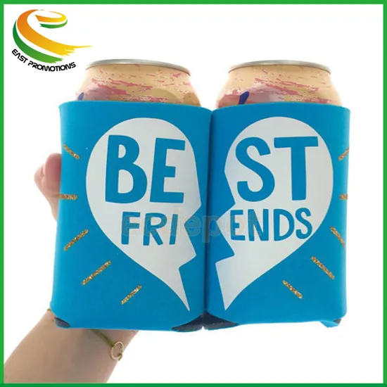 Custom Heat Transfer Neoprene Cooler for Beer/Can/Wine