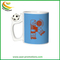 Hot Sale Design 11oz Blank Ceramic Sublimation Mug Cups with Swivel Football Handle