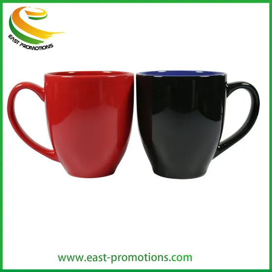 12oz Promotional Color Ceramic Mug /Porcelain Coffee Mug / Tea Cups with Brand Logo