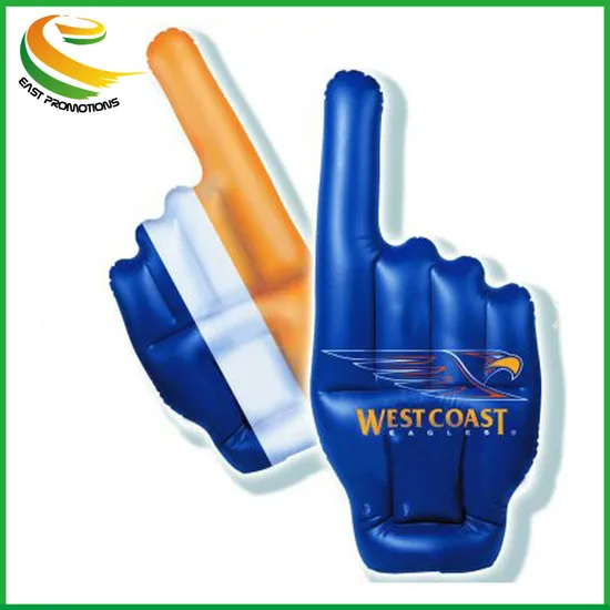 Custom PVC Cheering Hand, Blow up Inflatable Hand for Sprts Events Promotion