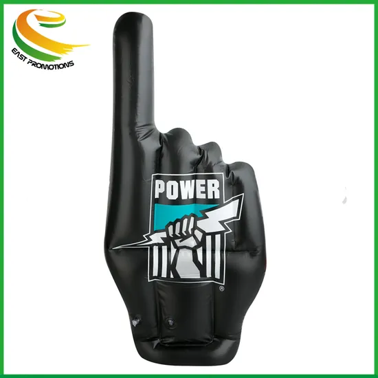 OEM Promotional PVC Inflated Hand Clappers Hand for Sport Cheering