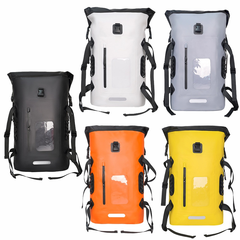 2024 NEW 32L PVC Heavy Duty Roll-Top Waterproof Camping Dry Bag Backpack