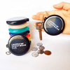HOT Selling Products in Japan PVC Round Shape Squeeze Coin Purse, Rubber Coin Case for Gifts