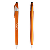 Wholesale Bulk Glitter Metal Button Ballpoint Pen Gift Shining Color Pens