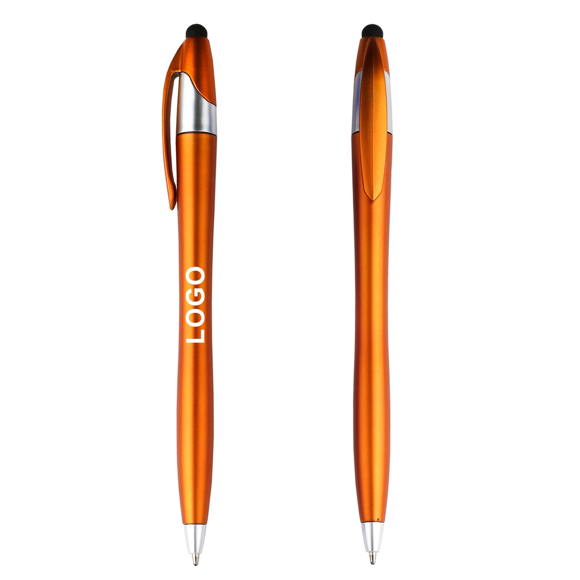 Wholesale Bulk Glitter Metal Button Ballpoint Pen Gift Shining Color Pens