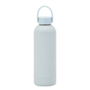 32oz Rubber Coated Vacuum Double Wall Insulated Flask Stainless Steel Sports Water Bottle with Handle Lid 