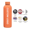 Custom BPA Free Rubber Paint Double Wall Stainless Water Tumbler Vacuum Insulated Stainless Steel Water Bottle