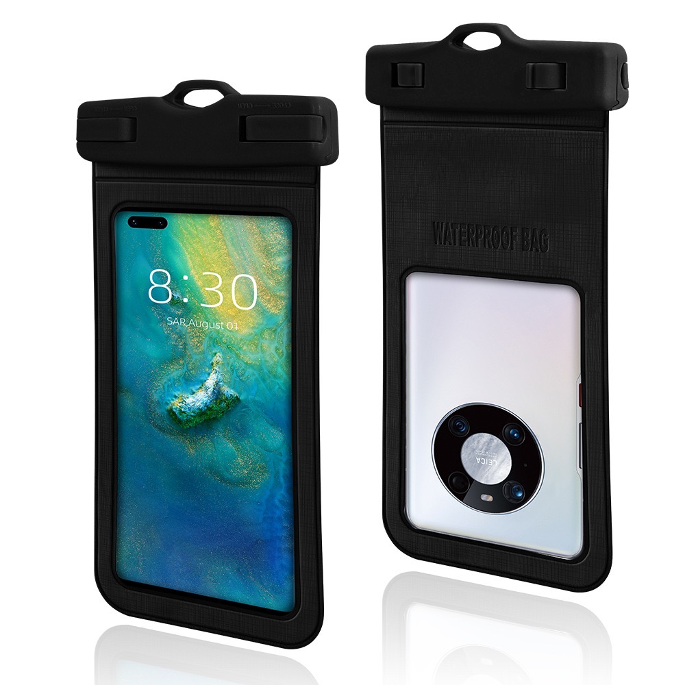 Universal PVC Waterproof Cell Phone Pouch, Mobile Phone Water Proof Case Bag for Swimming