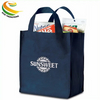 Custom Foldable Promotional Eco-friendly 120g Non Woven Shopping Bag Grocery Bag 