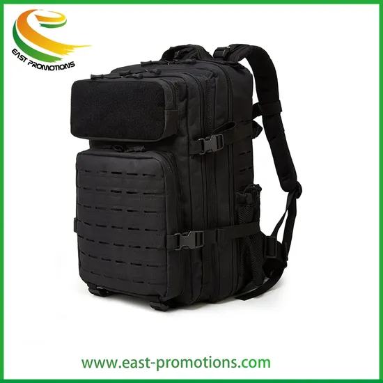 Wholesale Multi Functional Black Tactical Bag Climbing Mountain Backpack