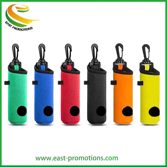 Wholesale Neoprene Golf Ball Bag Tee Holder Golf Tee Pouch Golf Ball Sleeve