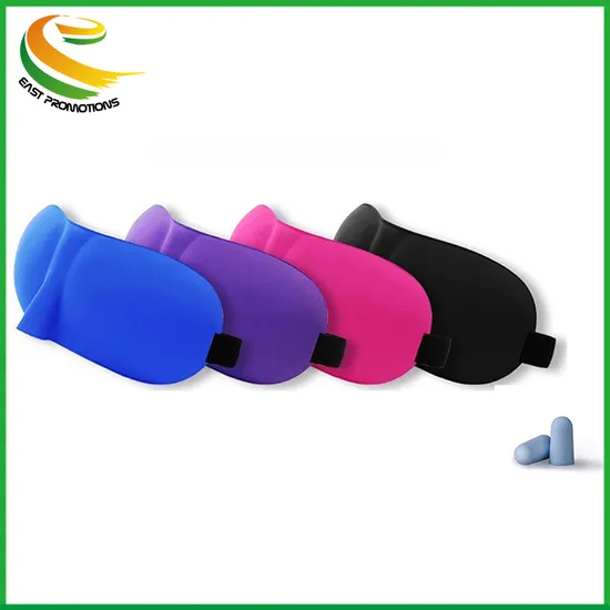 Promotional Soft Cool Custom Logo Printing Sleeping Eyemask