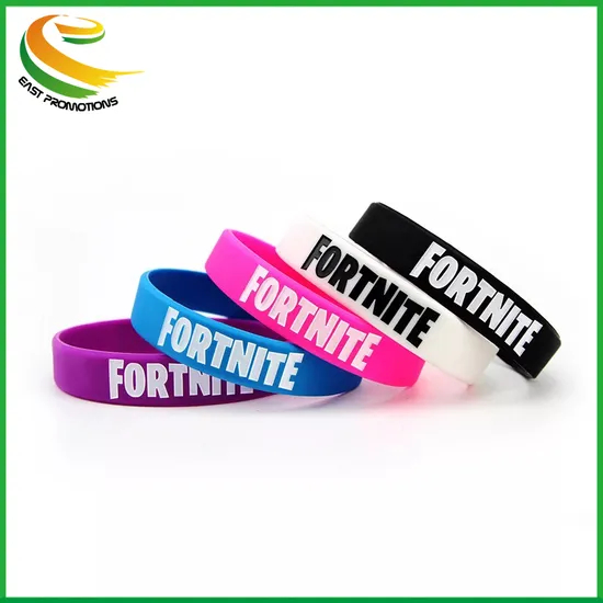 202X12X2mm Current Hot Selling Game Fortnite Silicone Wristband Bracelet