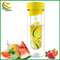 Custom BPA Free Tritan Water Bottle with Fruit Infuser