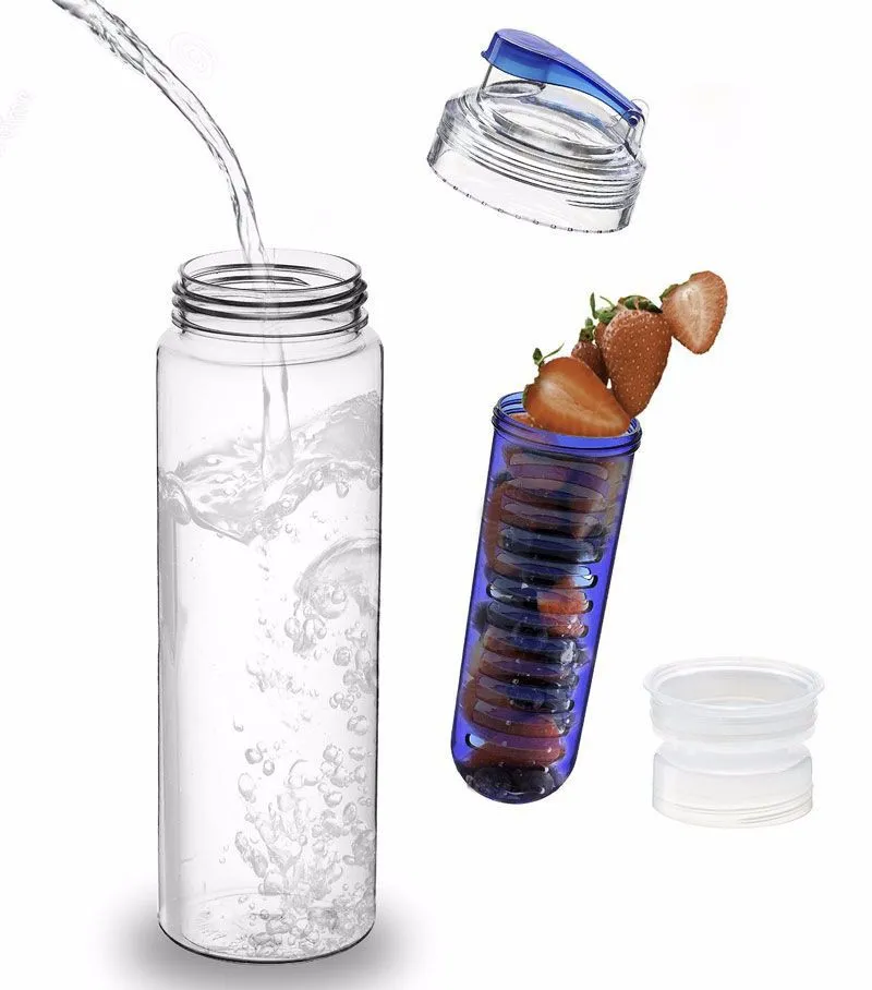 Plastic Fruit Driking Water Bottle for Promotional Gift