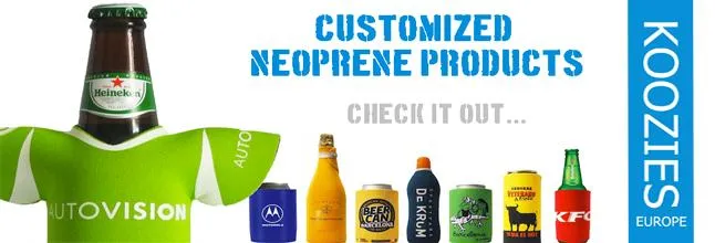 Promotional Customized Neoprene Wine Bottle Drink Holder