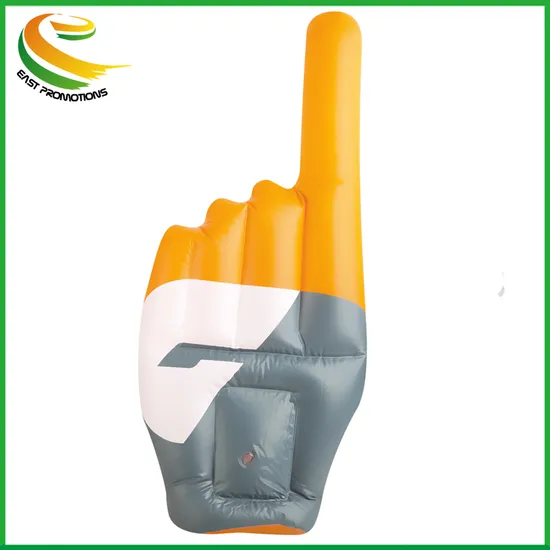 Custom PVC Cheering Hand, Blow up Inflatable Hand for Sprts Events Promotion