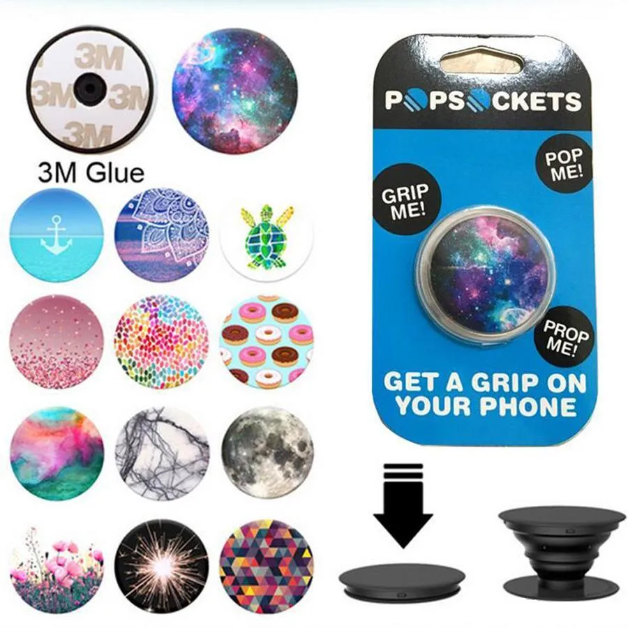 Pop Expanding Grip &amp; Stand for Smartphones