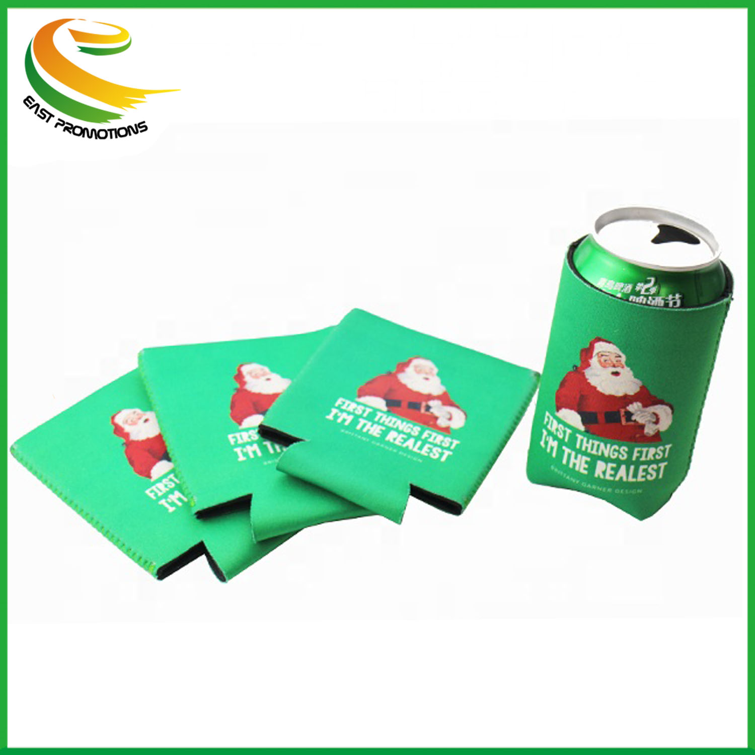 Customized Sublimation Cooler Can Coozies 12oz Insulated Neoprene Koozy