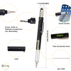 Manufacturer Wholesale 6 in 1 Multifunctional Tools Pen Touch Screwdriver Carving Scale Plastic Ballpoint Pen