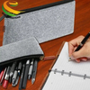 New Arrival Felt Cloth Pouch Storage Bag Pencil Case with Zipper for School Office