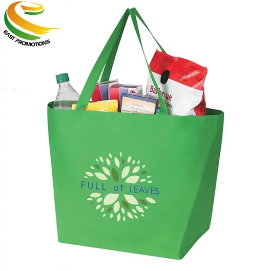 Polypropylene Promotional Reusable Fabric PP Non-Woven Bags Non Woven Shopping Tote Bag 
